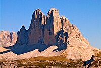 The three peaks of Lavaredo